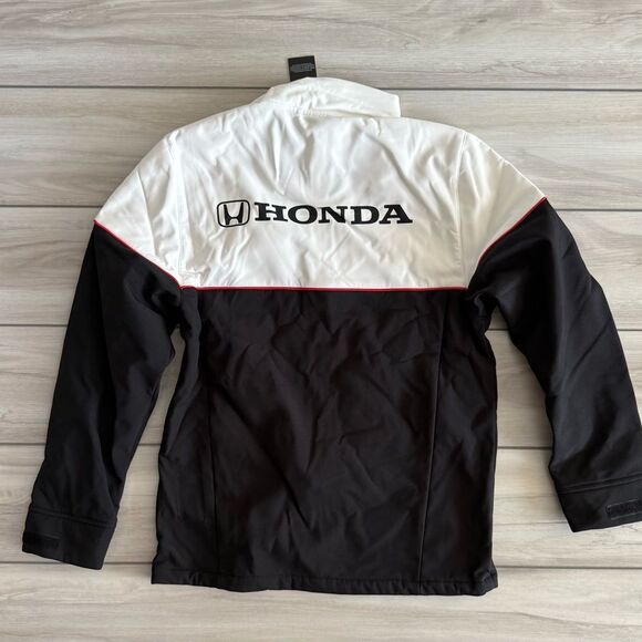 HRC Honda Racing Softshell Jacket Black Medium NWT - Picture 4 of 8